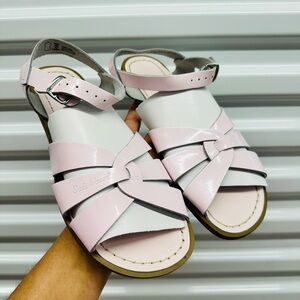 Saltwater Original Shiny Pink Sandals New